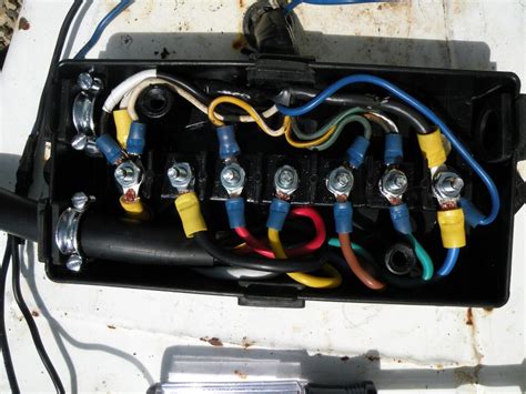 gooseneck trailer wiring junction box|trailer junction box wiring diagram.